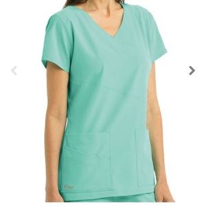 Greys anatomy M scrub set mint green 2019